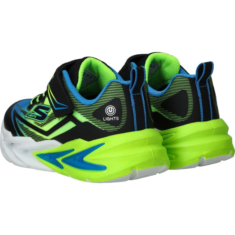 Skechers S Lights Flex Glow Ultra Sneakers Groen Jongens