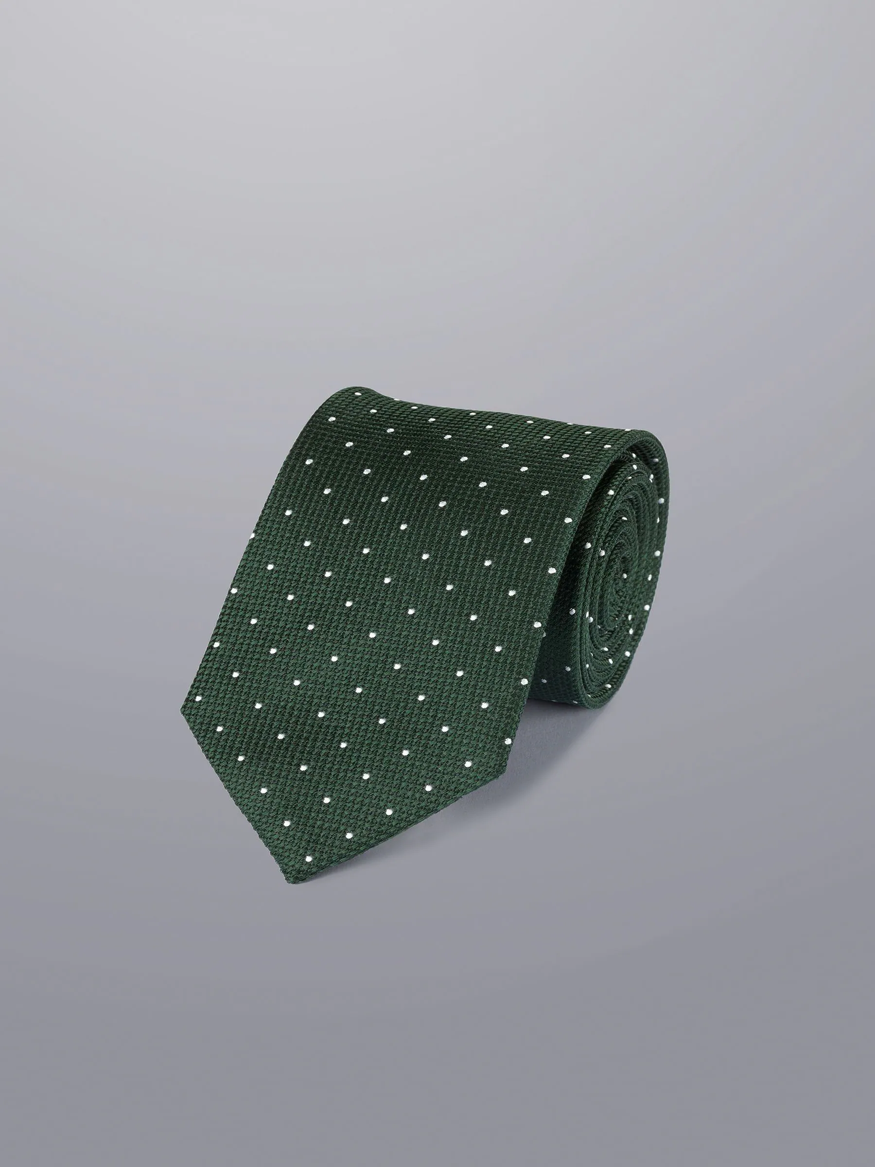 Charles Tyrwhitt vlekbestendige zijden stropdas