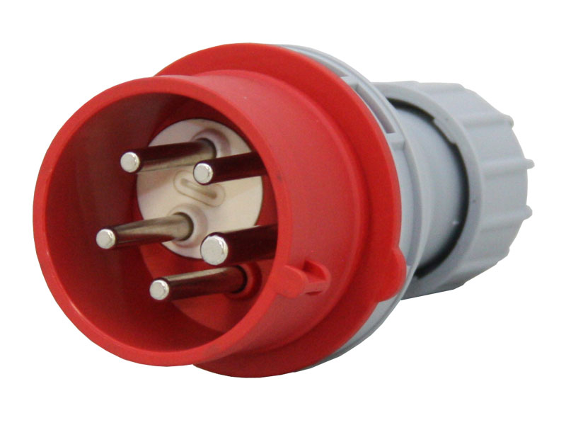Ekström Stecker 1x CEE16A, 5-polig, Phasenwechsel