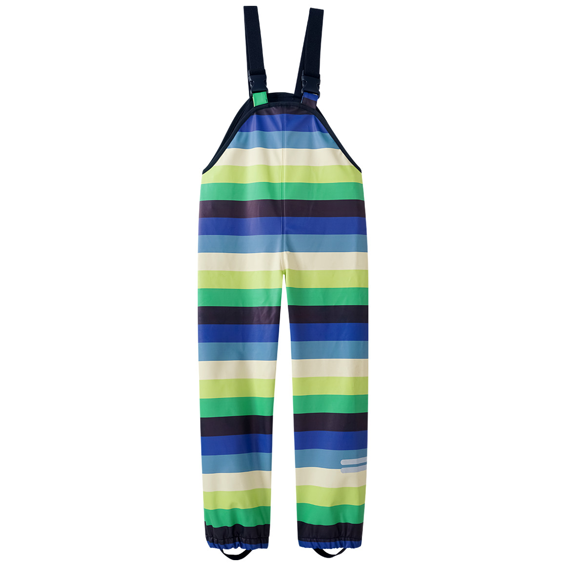 Topolino Jungen Regenhose mit Streifen grün / blau