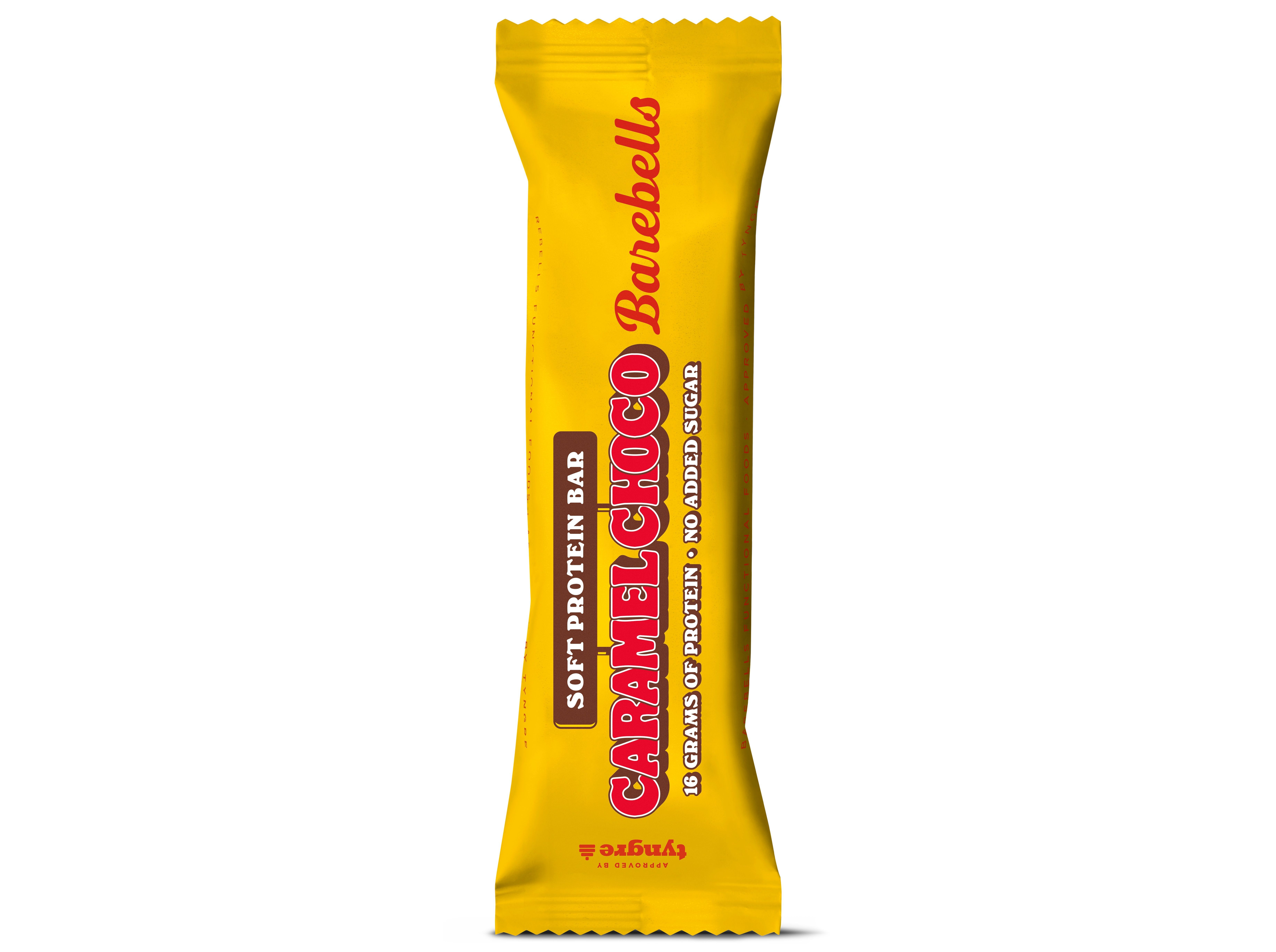 BARRA PROTEINA BAREBELLS CARAMELO CHOCO 55G