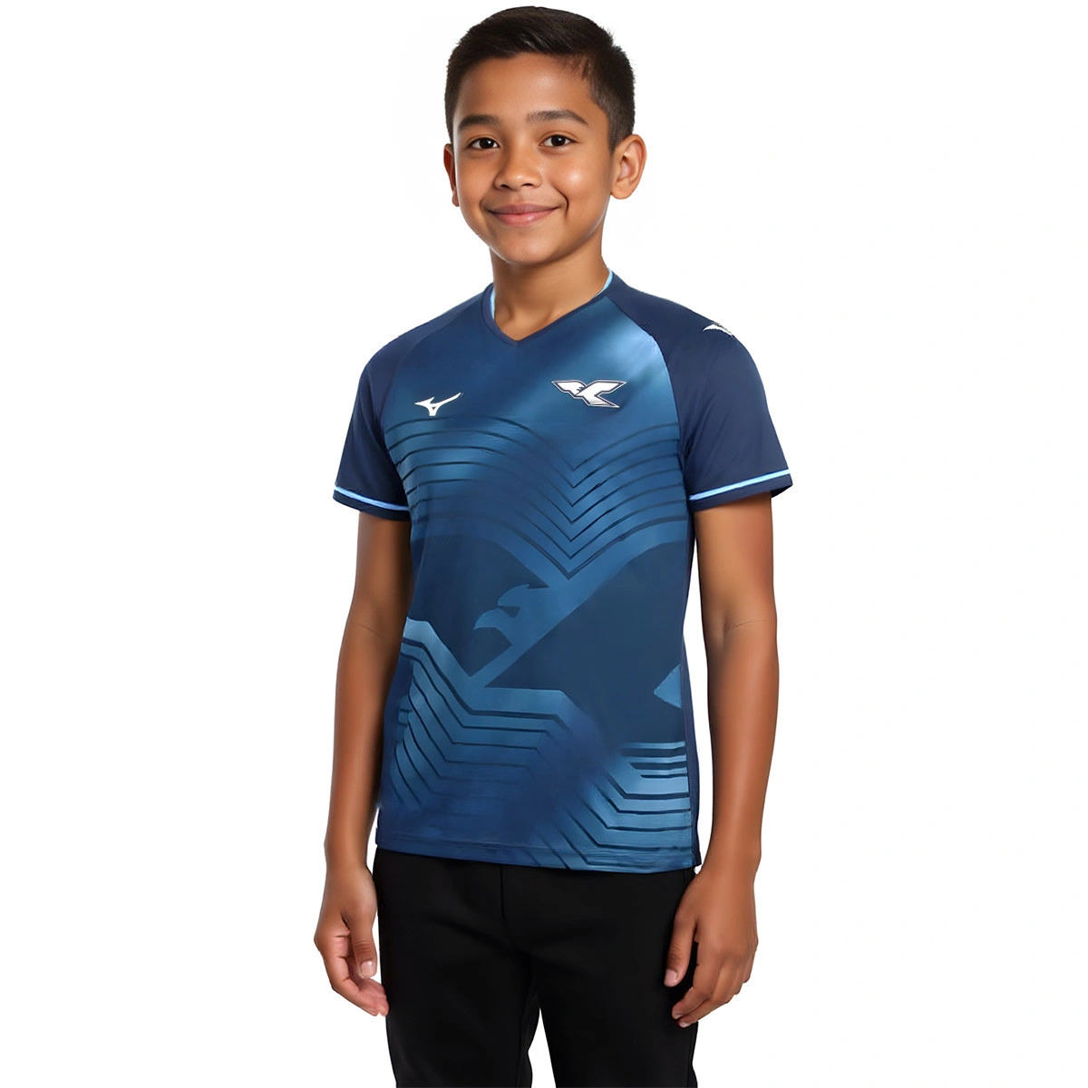 Camisola Mizuno Lazio Terceiro Equipamento 2025-2026 Criança