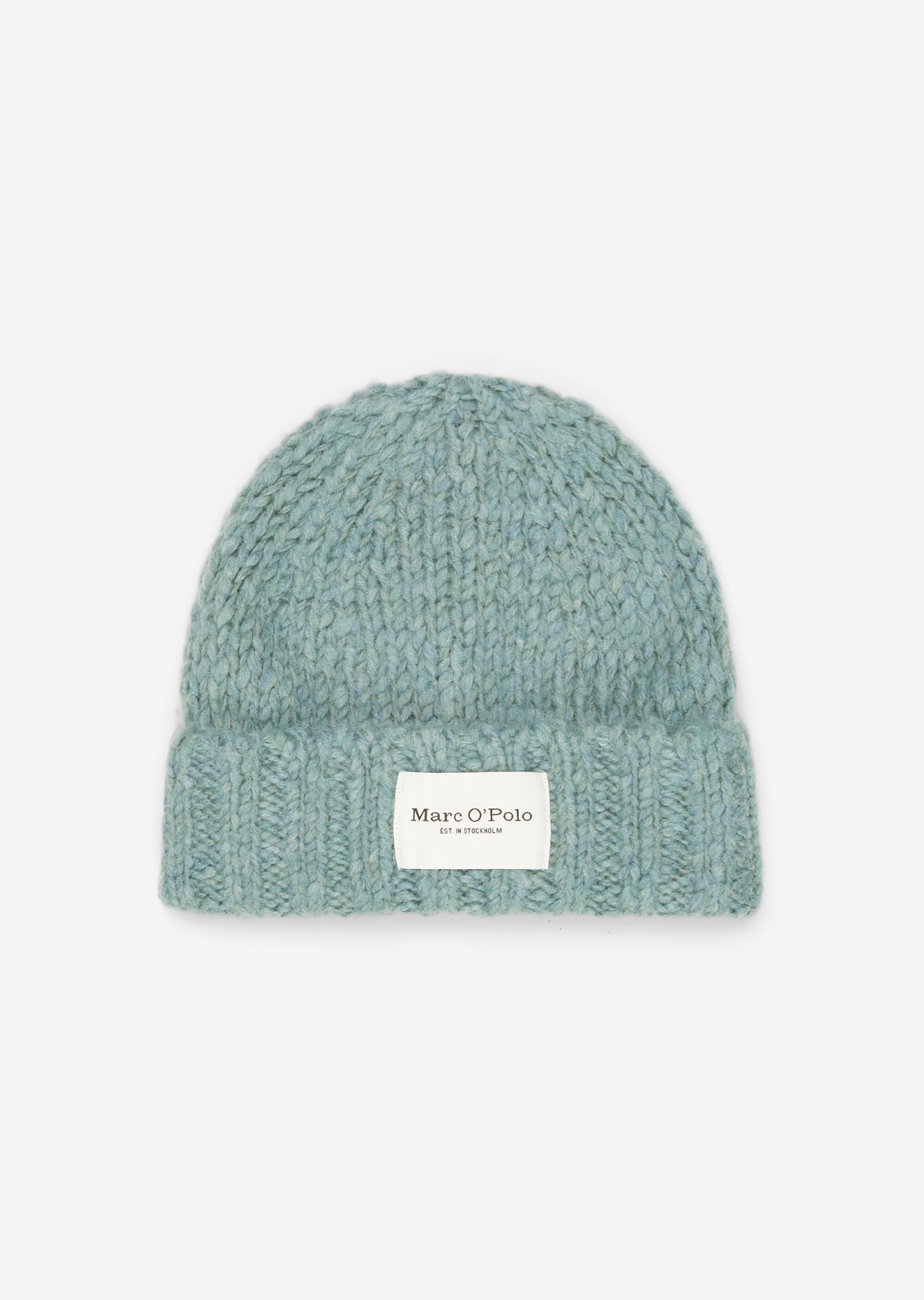 Strickmütze aus softer Baumwolle und Wolle