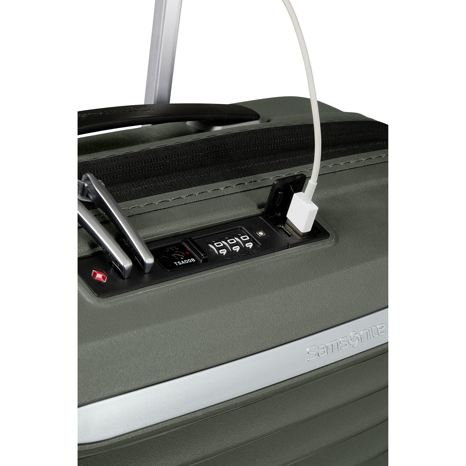 Samsonite Upscape Spinner 55 Expandable climbing ivy
