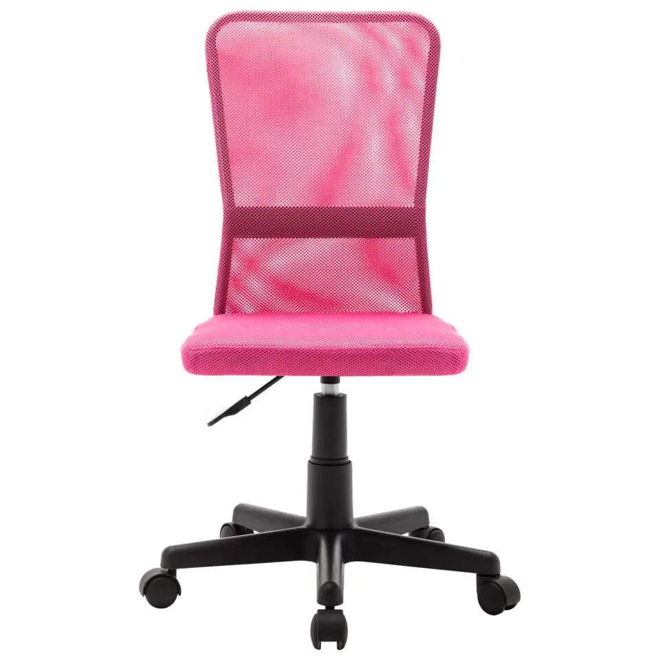 vidaXL - Bureaustoel - Roze - Gaas