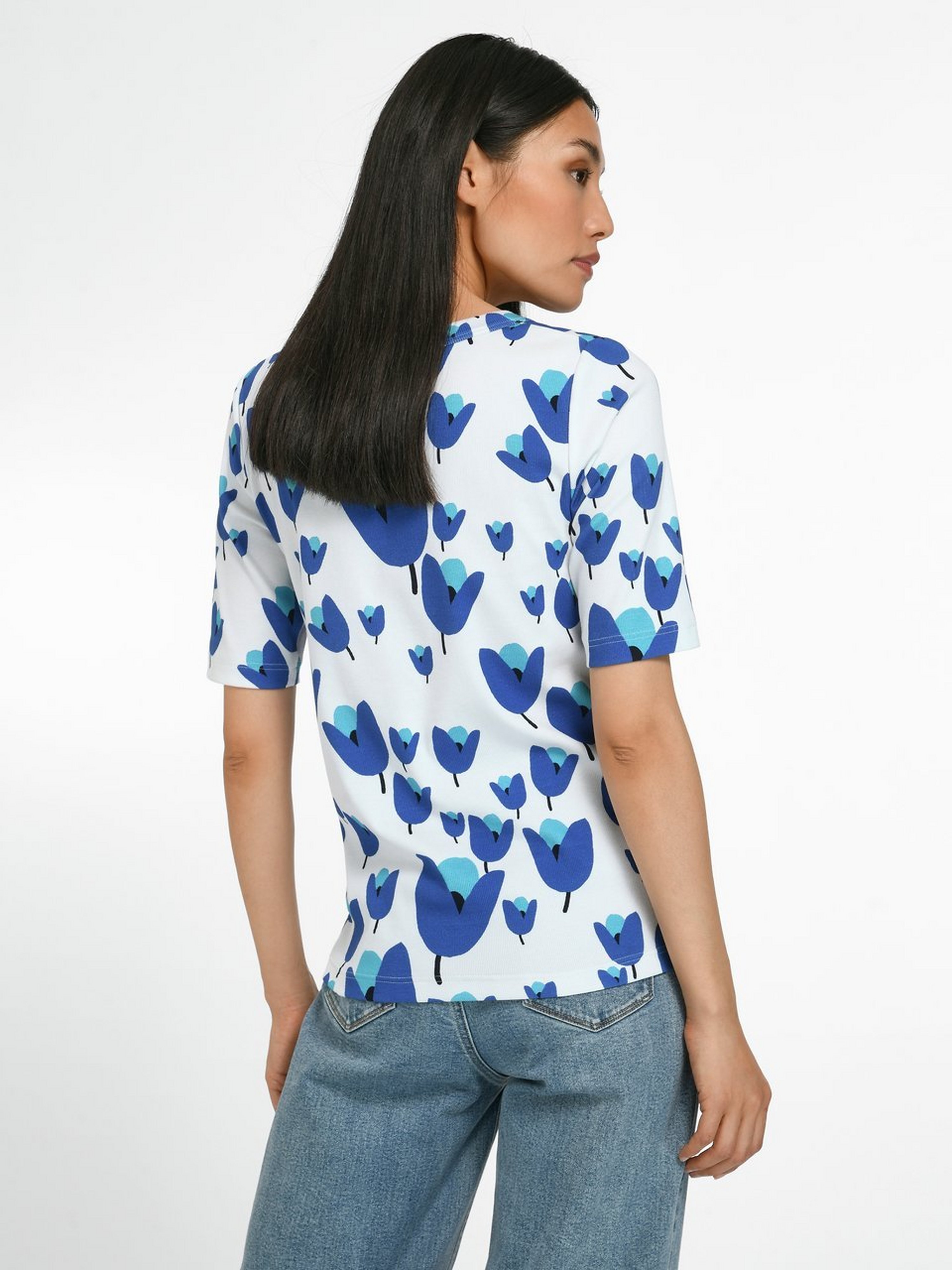 Rundhals-Shirt