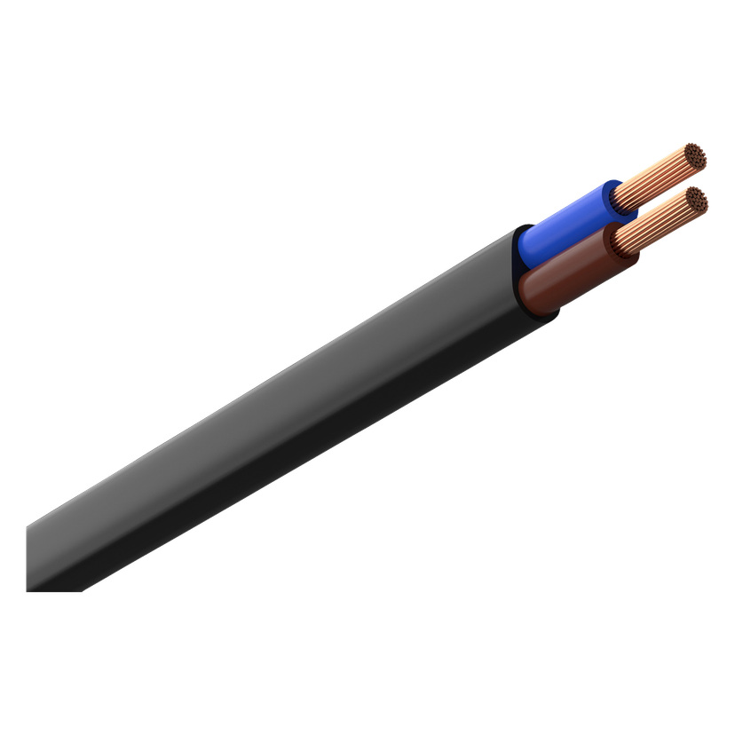 SKX-kabel H03VVH2-F 2x0,75 mm² 5 m
