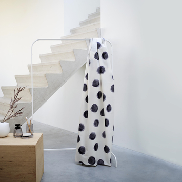 Sealskin douchegordijn mood 180x200cm blauw/wht