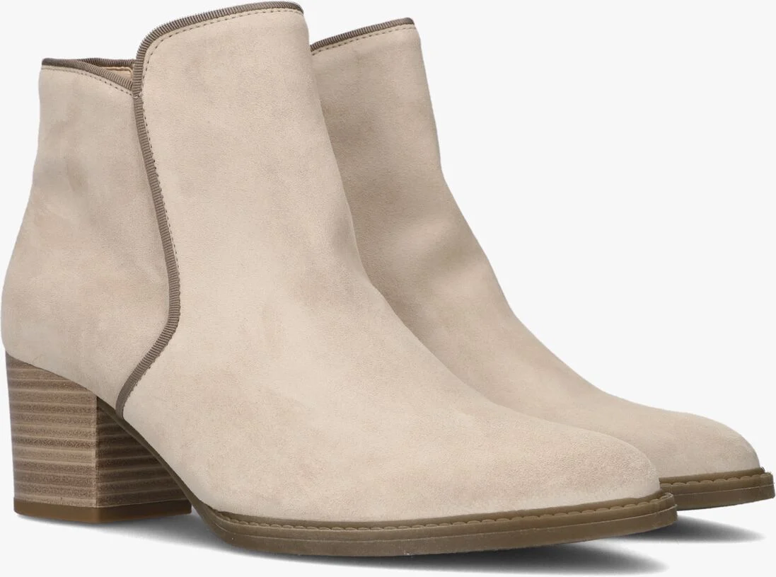 GABOR beige gabor enkellaarsjes 990