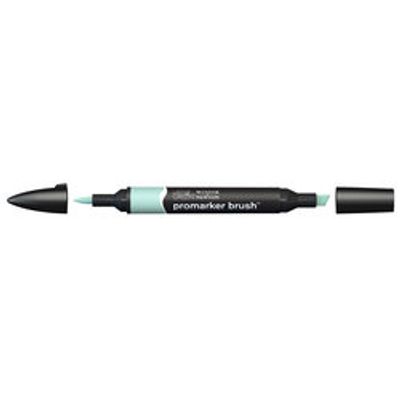 BrushMarker - Stylo pinceau et marqueur - bleu galet