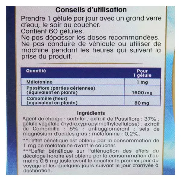 Juvamine Expert Nature Sleep 60 cápsulas