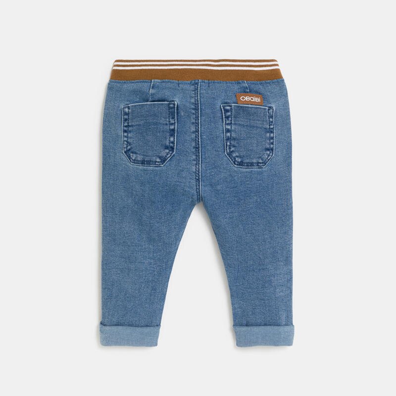 Jean denim confort ultra stretch bleu bébé garçon Bleu