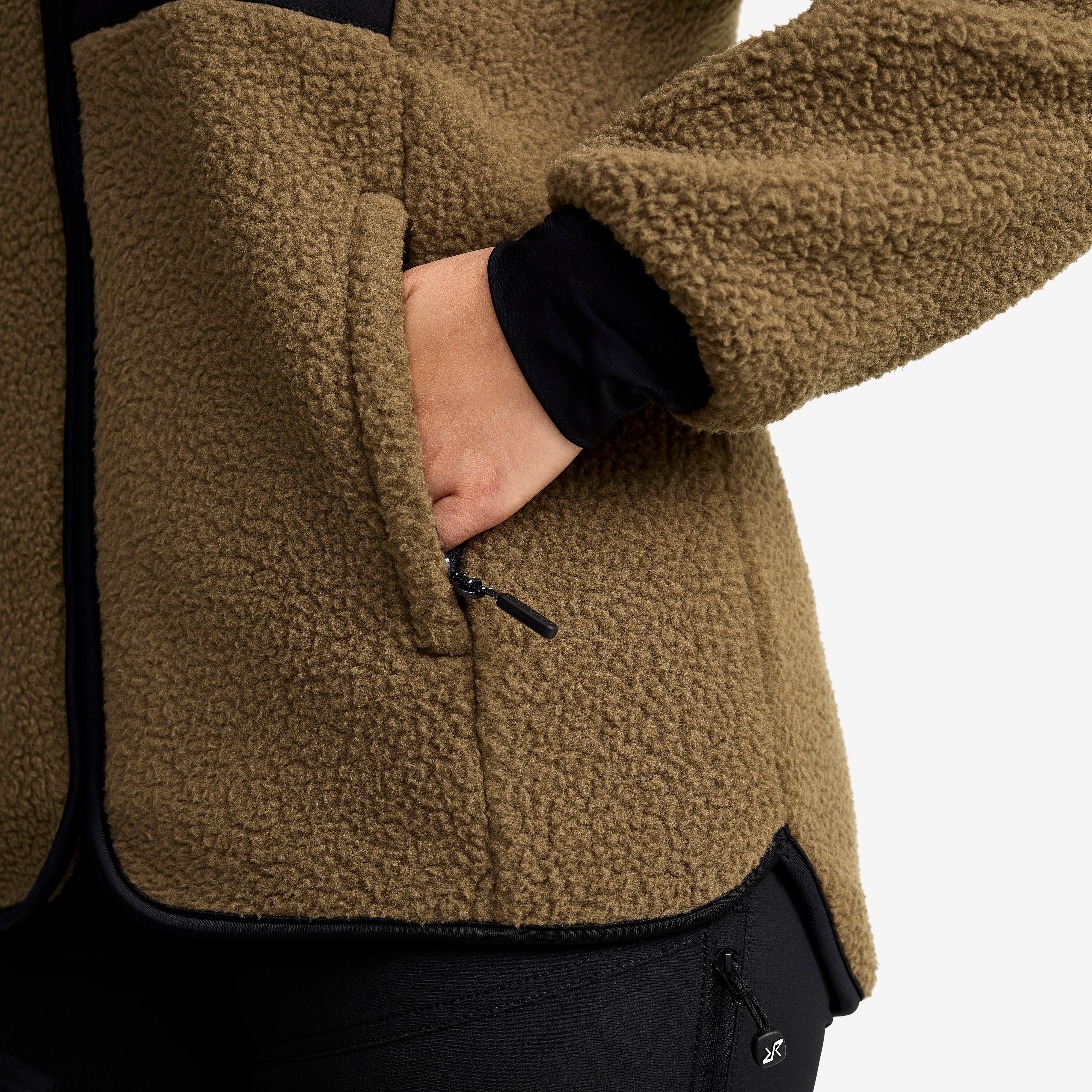 Sherpa Hoodie Dame Cub