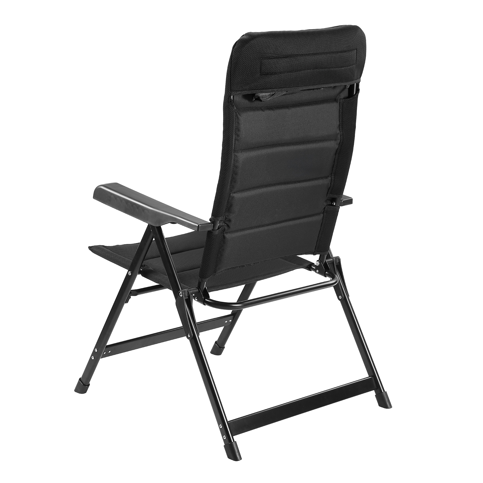 Bardi 7 standen Black luxe klapstoel - set van 6