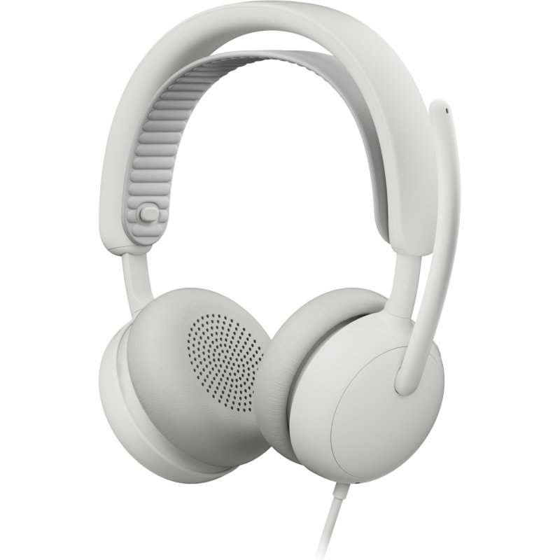 Logitech 981-001617 casque Avec fil Arceau Appels/Musique USB Type-C / USB Type-A Blanc