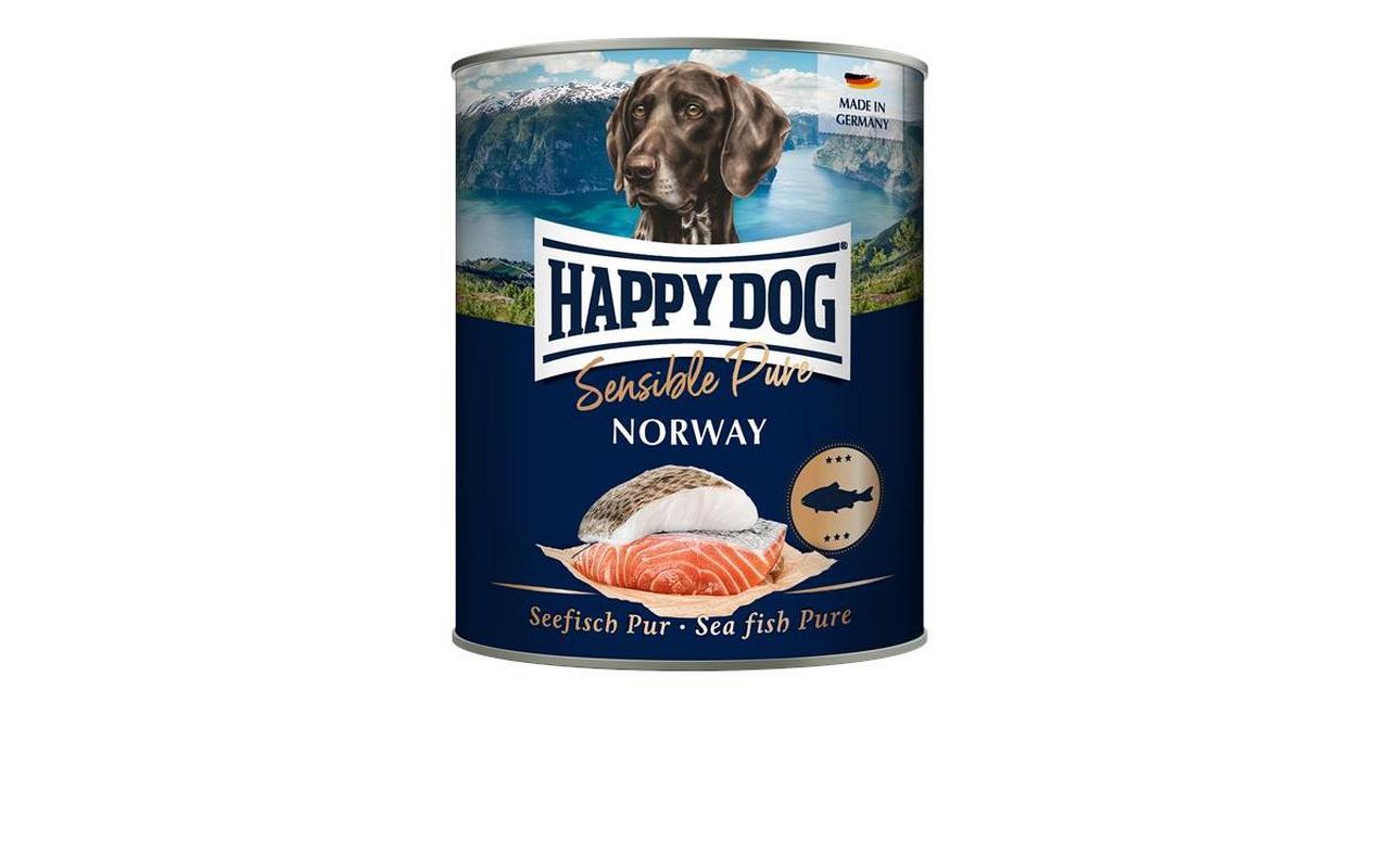 Nassfutter Sensible Pure Norway Seefisch, 800 gAlleinfuttermittel für ausgewachsene Hunde