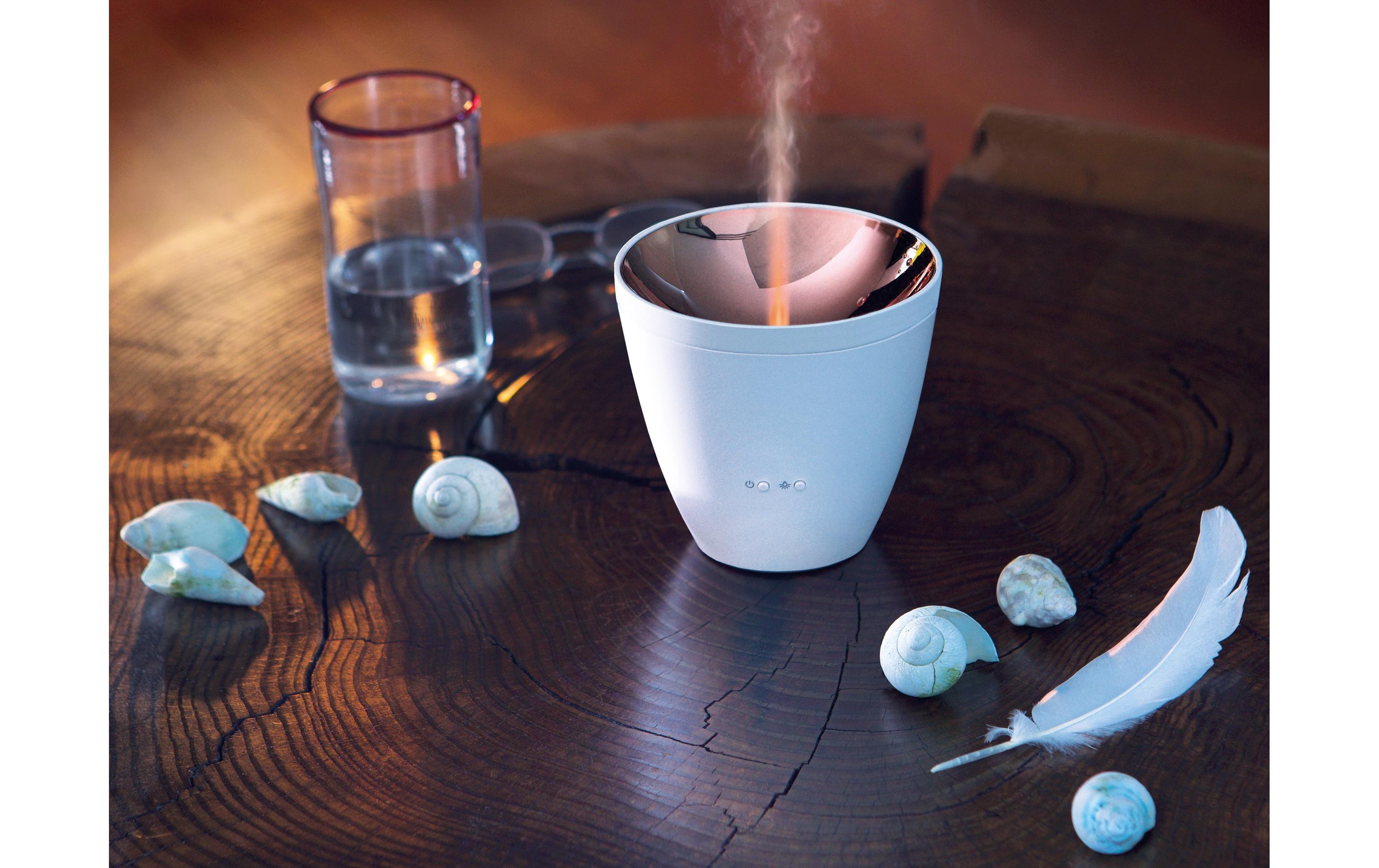 Aromavernebler Zoe WeissAroma Diffusor Zoe – Die glanzvolle Bedufterin