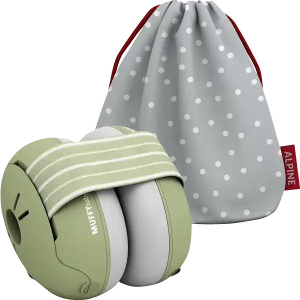 Muffy Baby Ohrenschutz Grün