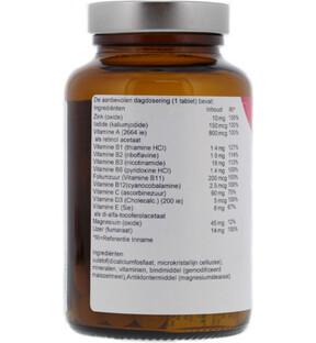 TS Choice Multi Vitaminen En Mineralen Tabletten 60TB
