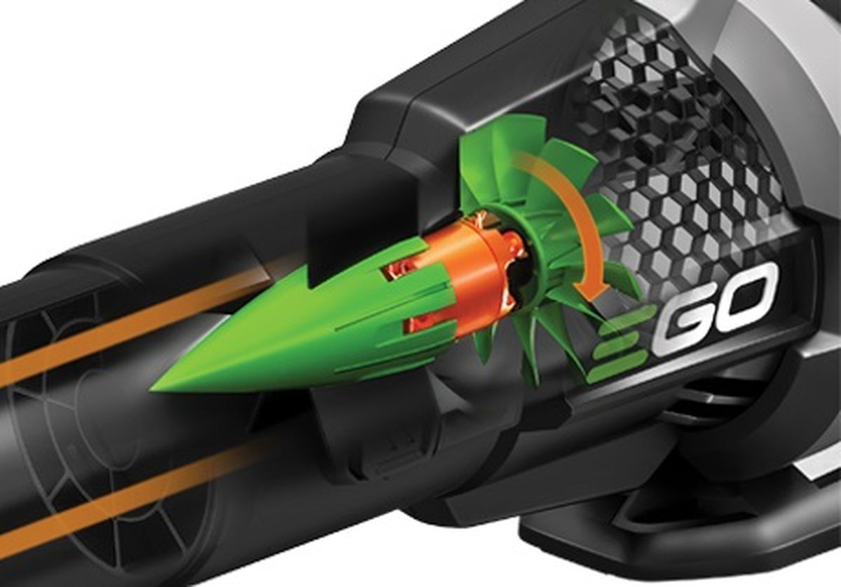 Souffleur feuilles batterie ego power lb5300e lithium 56v volume d air 900m3