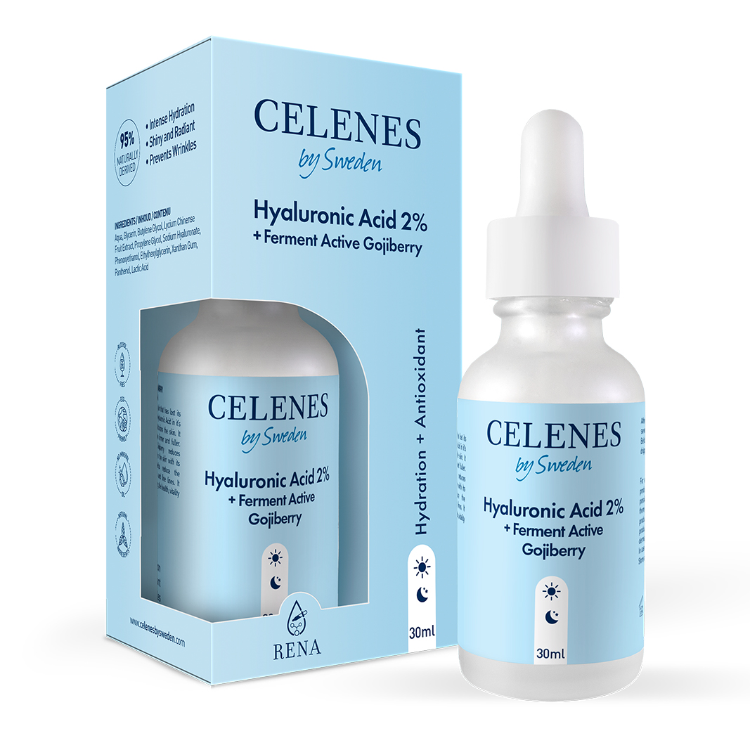 Celenes Serum hyaluronic acid + fermented active gojiberry (30 ml)