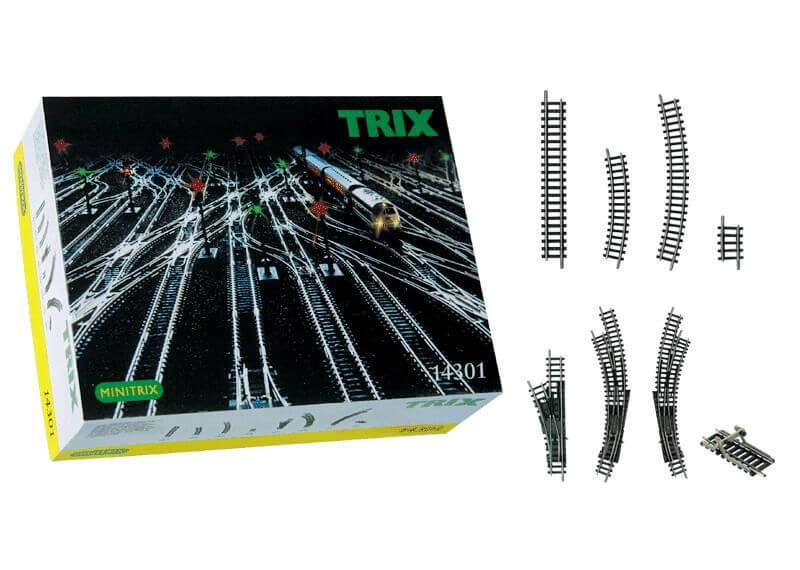Trix T14301 N Großes Gleis-Ergänzungs-Set