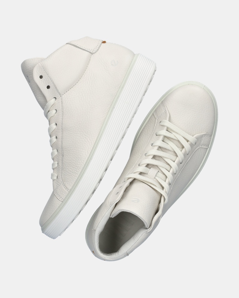 Ecco Soft 60 Hoge sneakers  - wit
