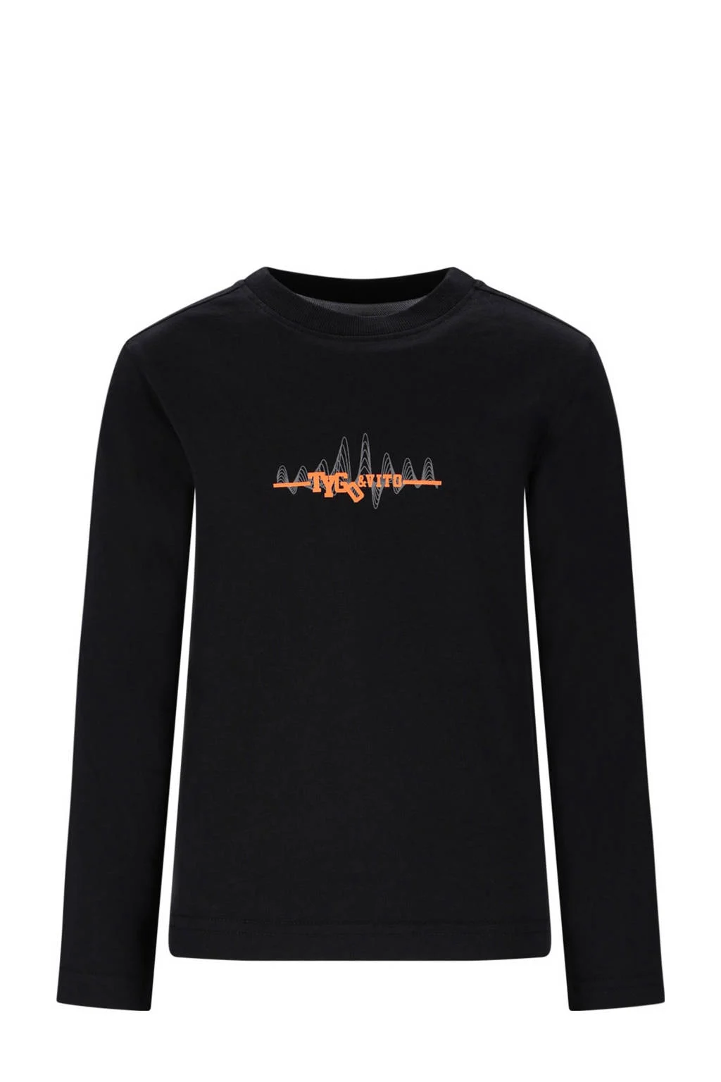 TYGO & vito longsleeve zwart