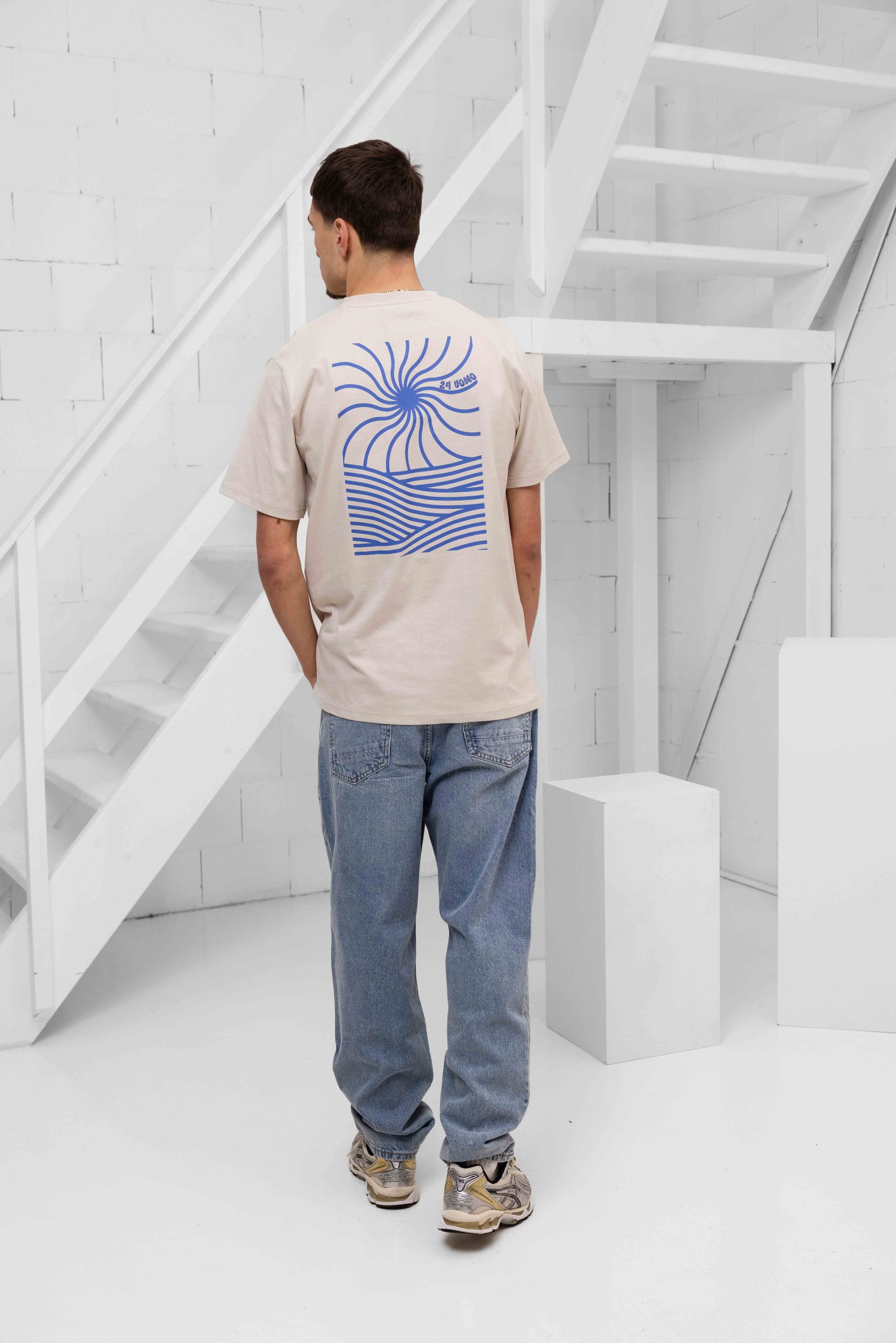24 Uomo Sunny T-Shirt Heren Bruin