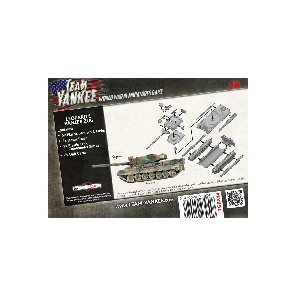 Flames of War - Leopard 1 Panzer Zug