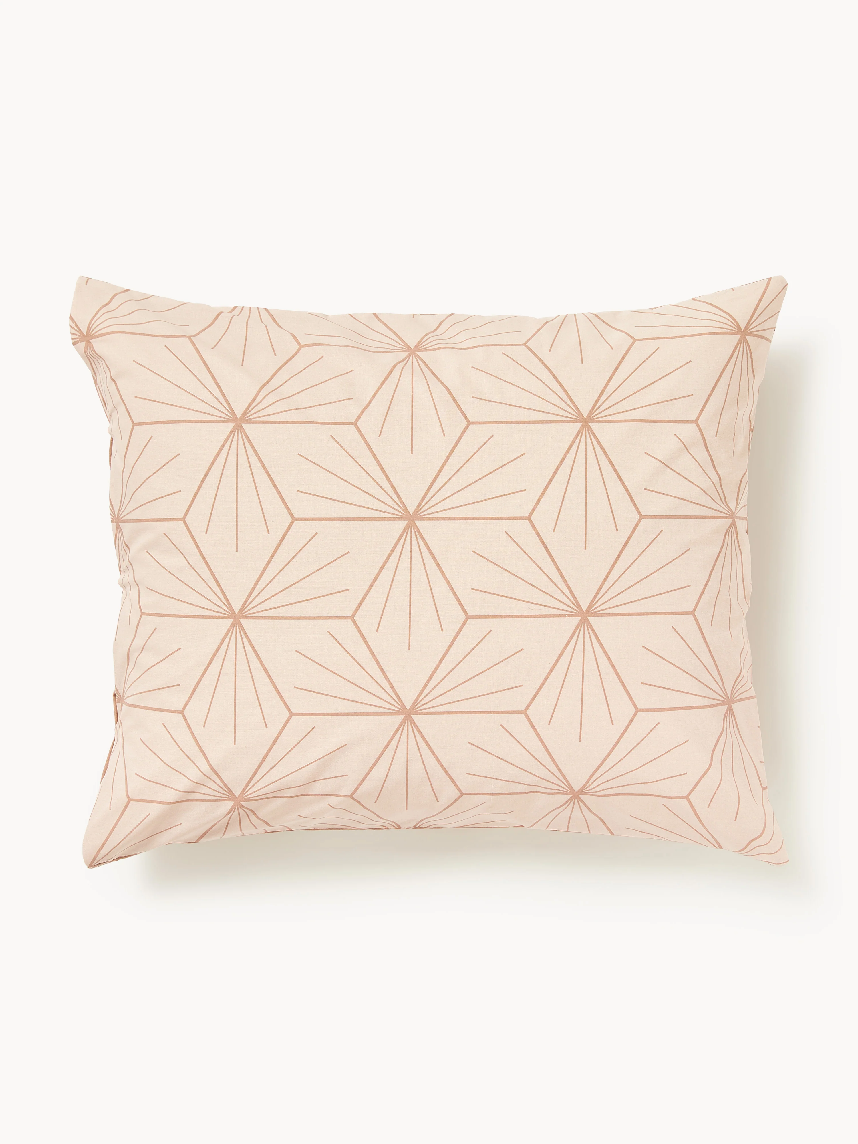 Dubbelzijdige kussenhoes Ilda met geometrische print