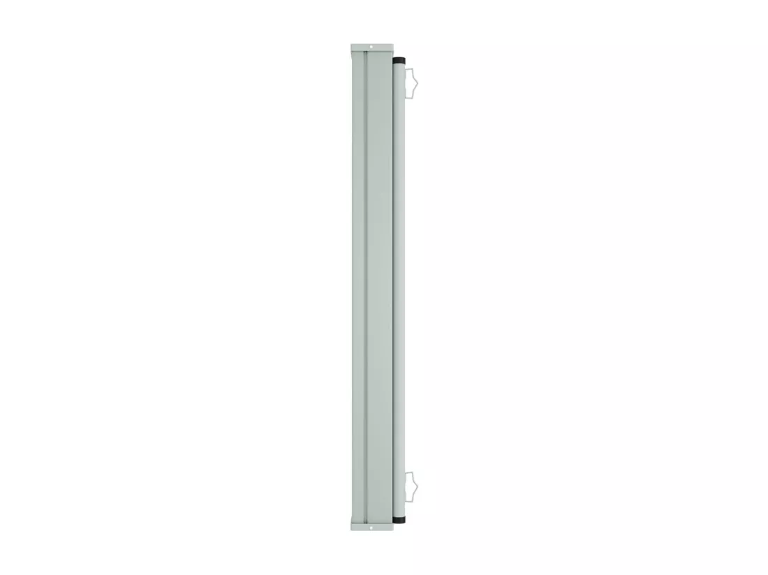 Auvent latéral rétractable de patio 140x600 cm Crème