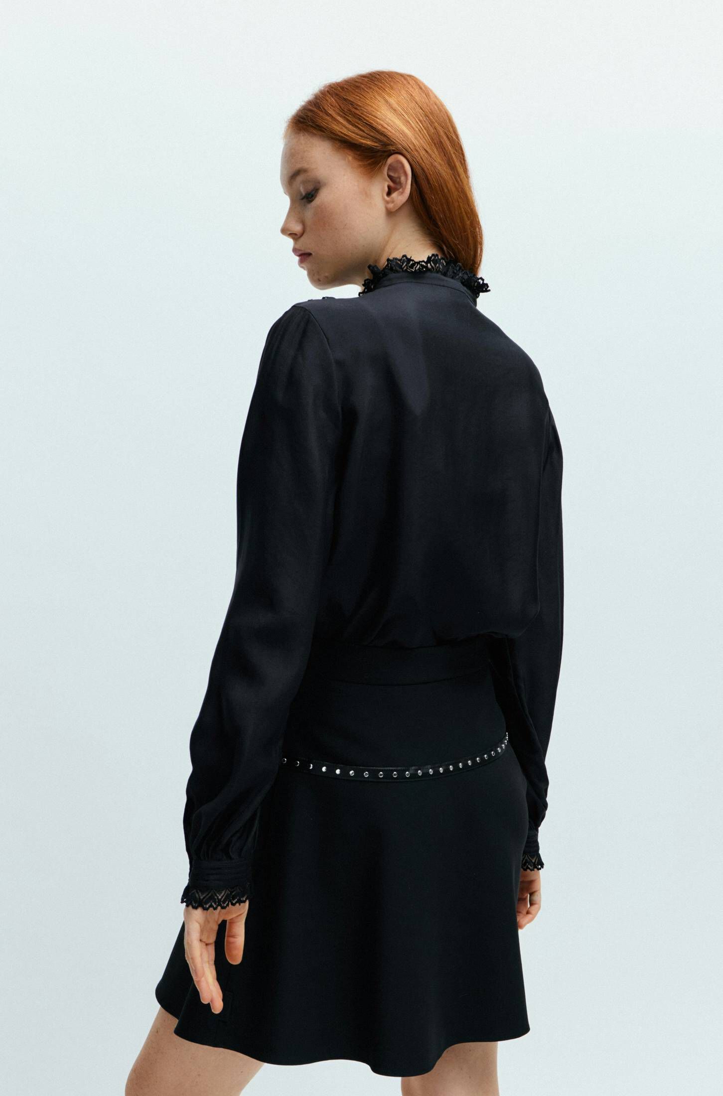 HUGO| Damen Bluse ERALLIA Langarm