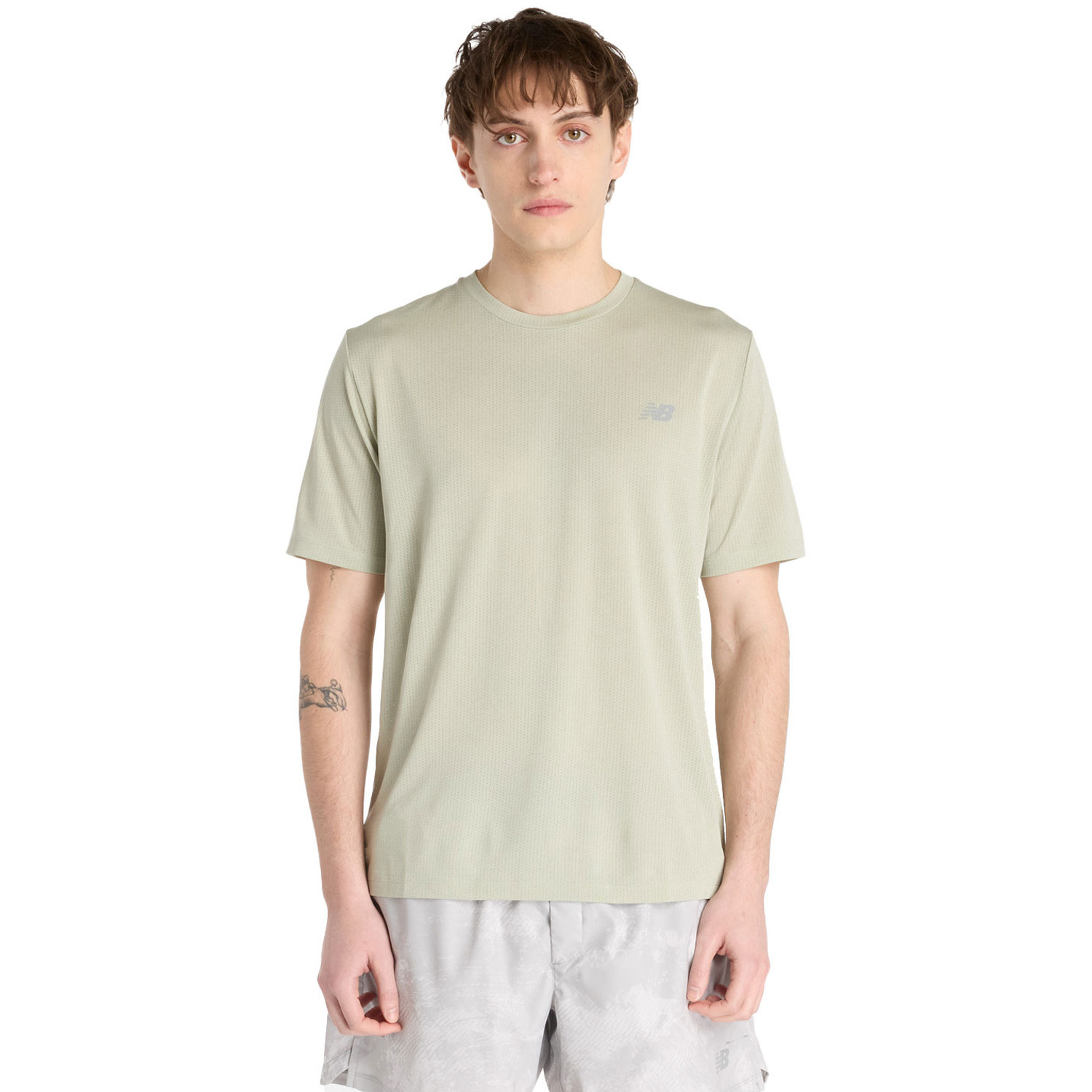 New Balance Athletics T-Shirt Heren