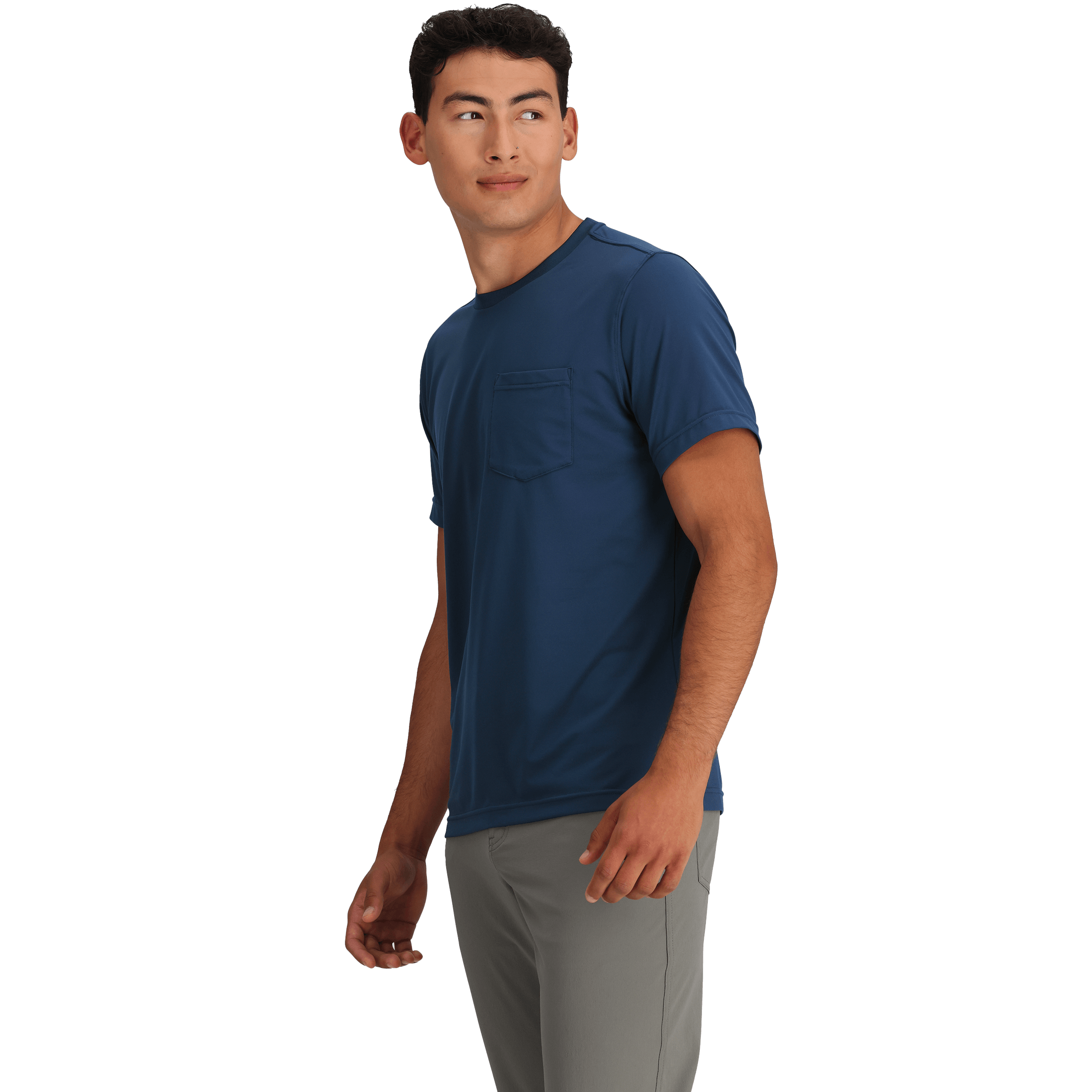 Outdoor Research Essential Pocket T-Shirt - Herre - Fritid og bomull