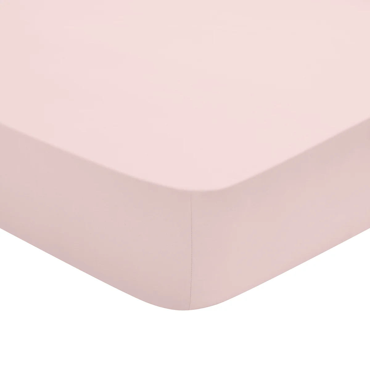 Drap Housse Studio Coton Poudre