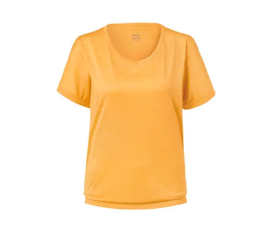 Funktionsshirt, safrangelb meliert