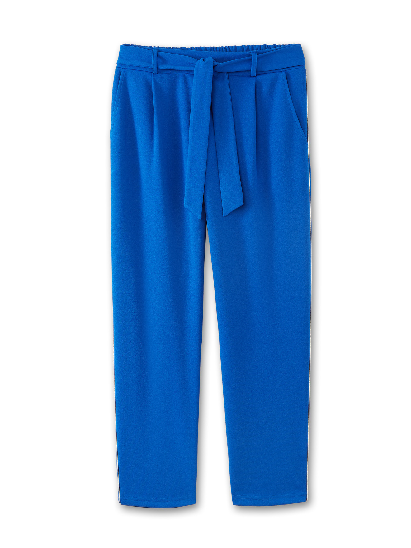 Pantalon raccourci élastiqué