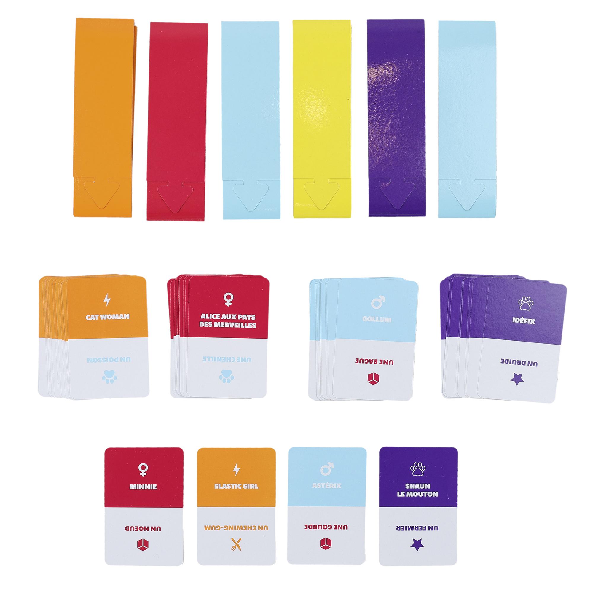 JEU DE CARTES QUI EST-CE X60 CARTES