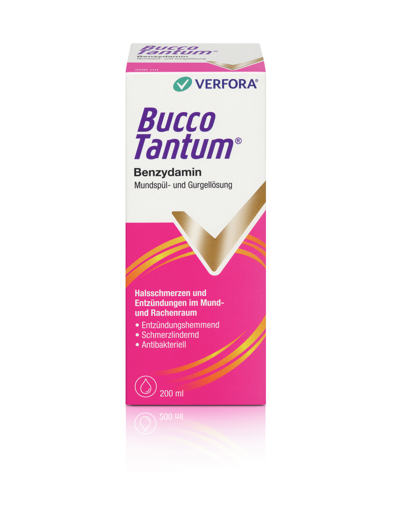 BUCCO TANTUM Mundspül- und Gurgellösung<br>200 ml, Flasche, Mundspülung