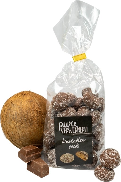 Pure verwennerij kruidnoten cocos 225 gr