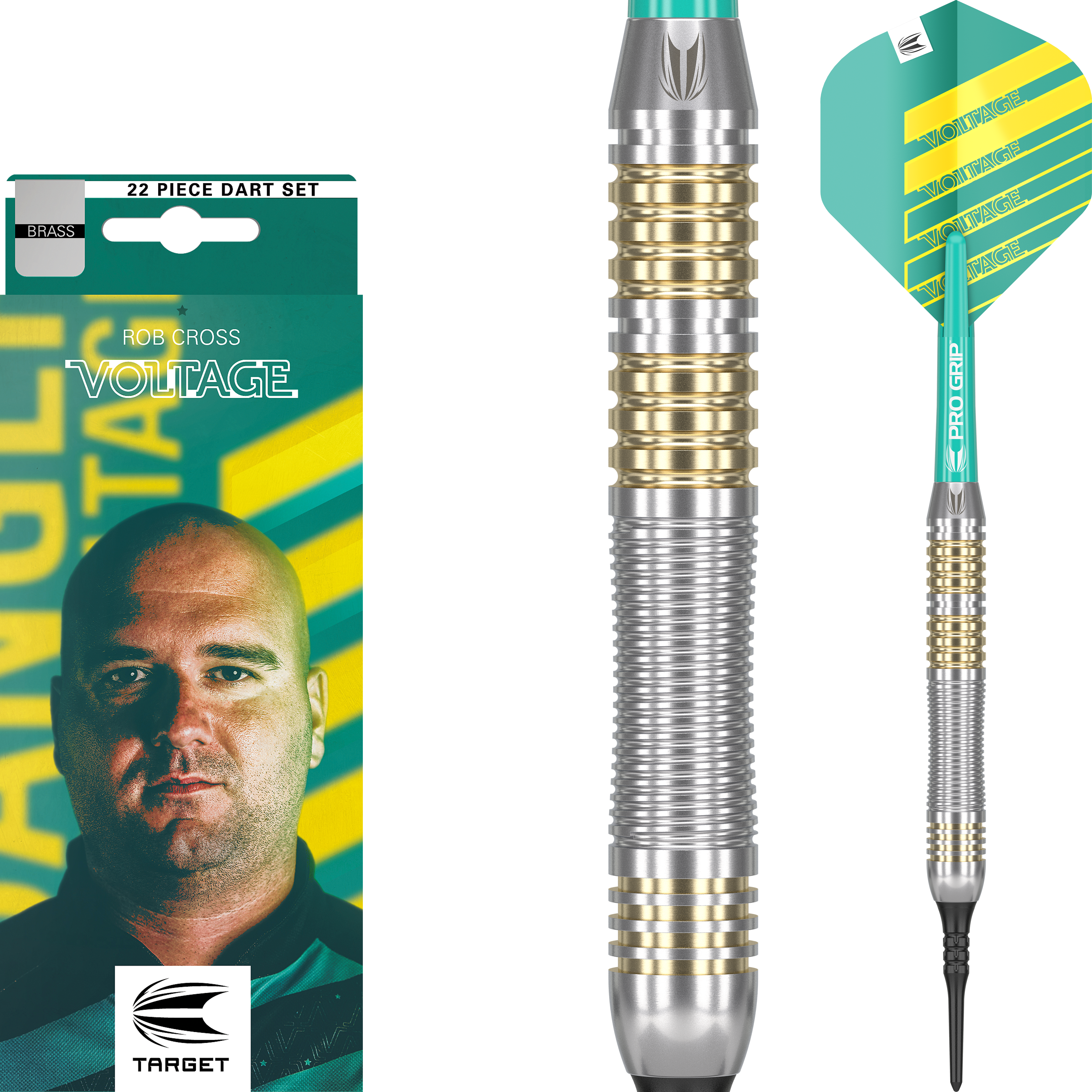 Target - Rob Cross Brass - Softdart