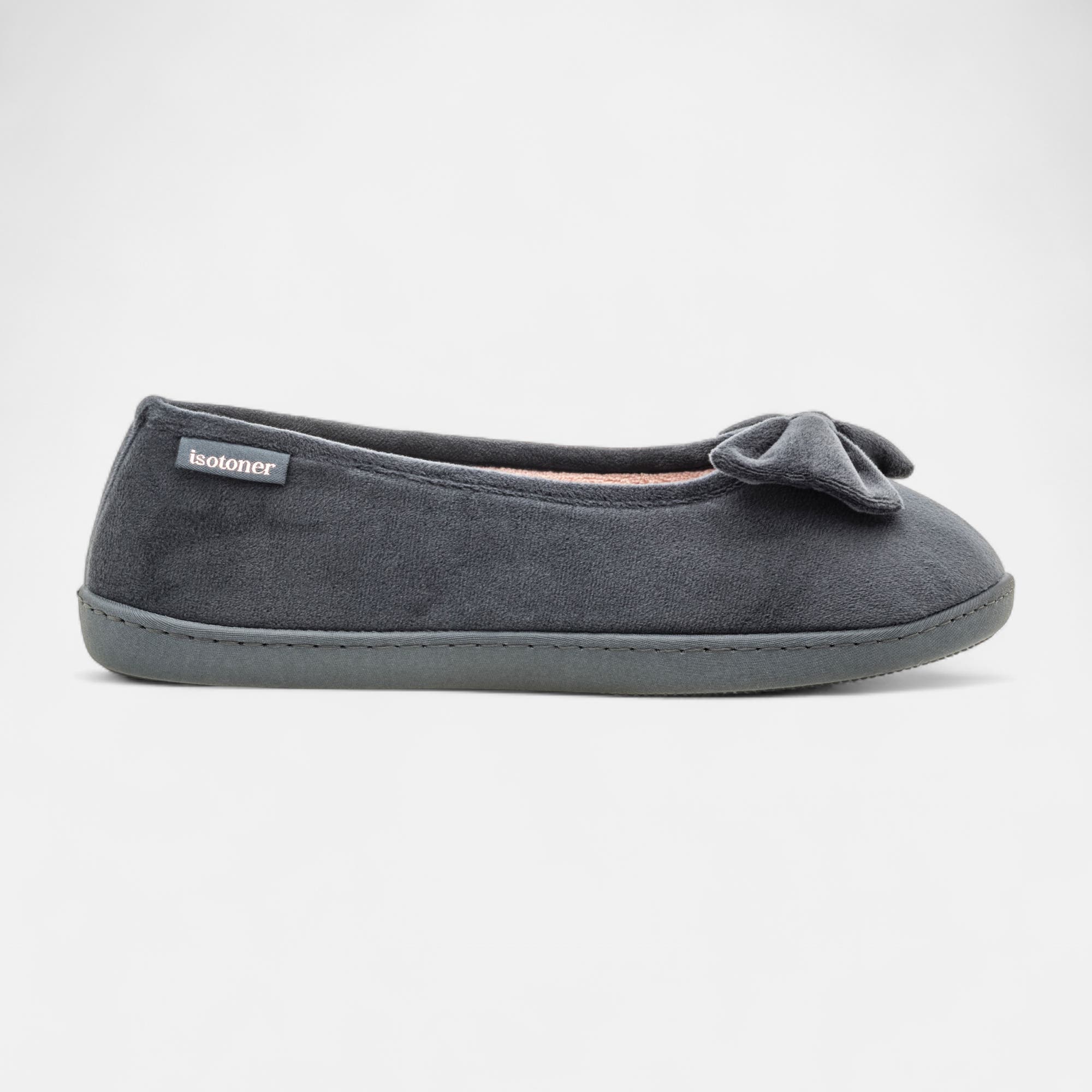 Chaussons ballerines Femme gris