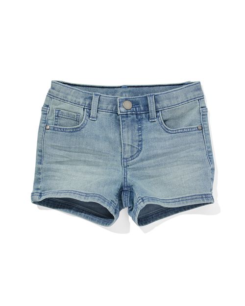 short jean enfant bleu clair