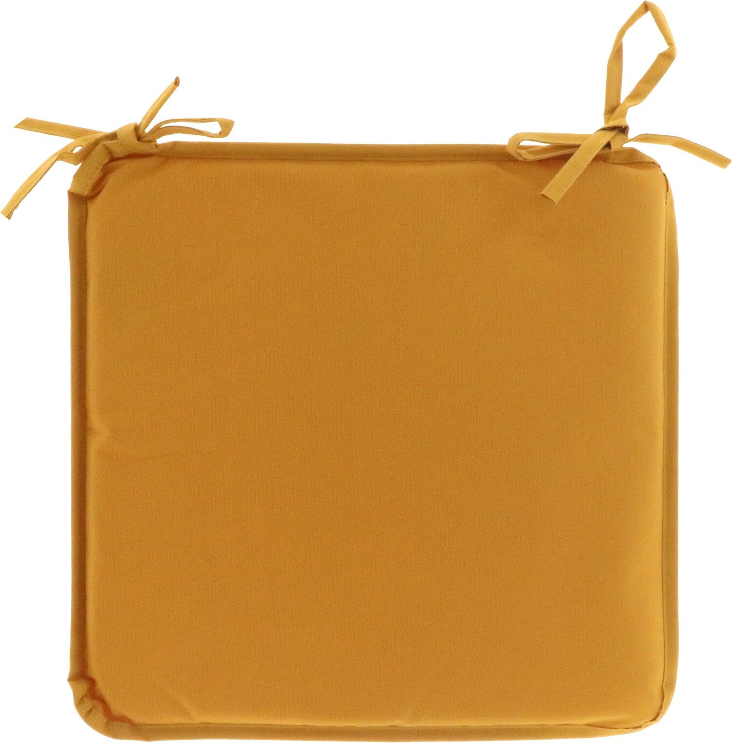 Unique Living Outdoor bistrokussen geel 38 x 38 x 2,5 cm