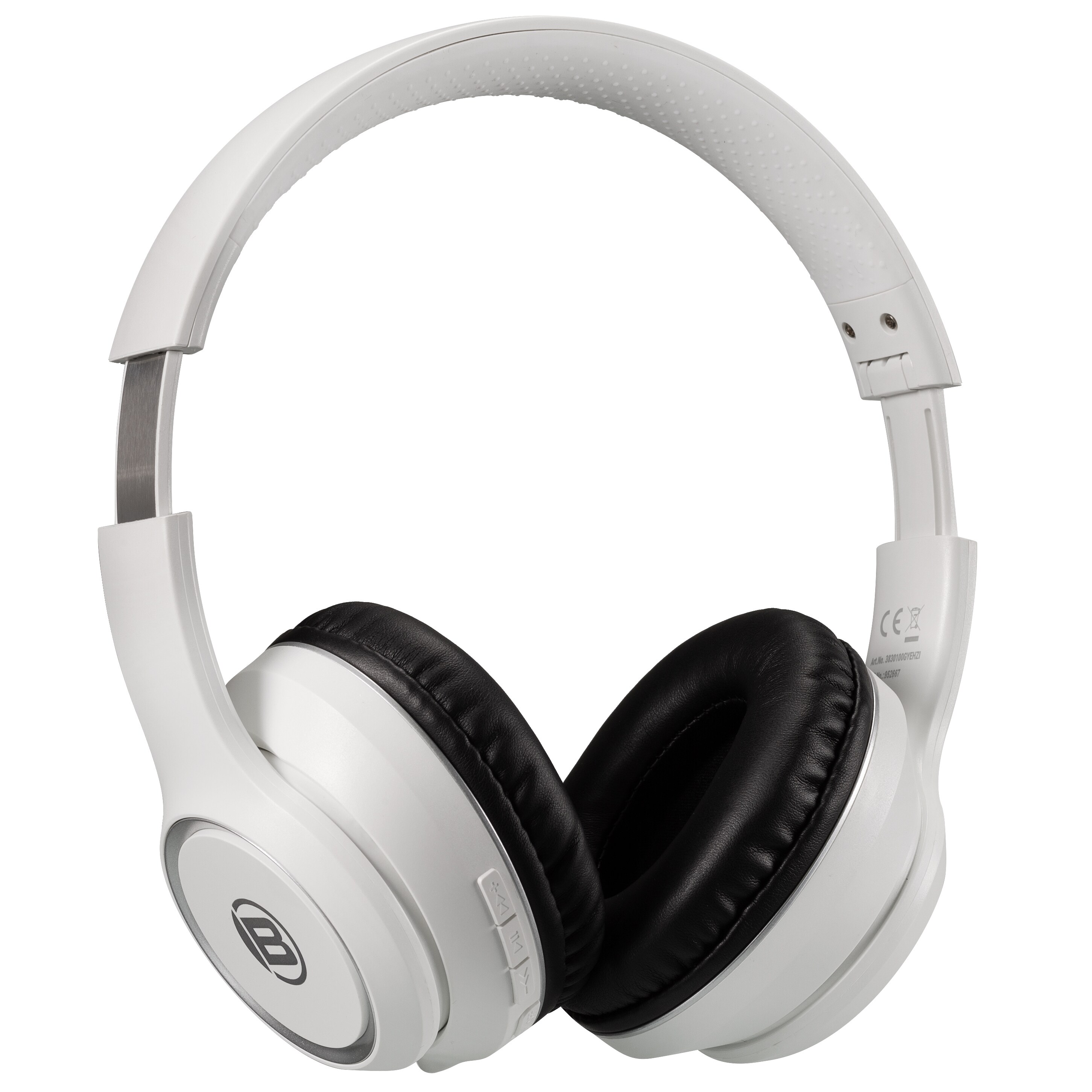 BRESSER Bluetooth Over-Ear-Kopfhörer Farbe: weiss, Farbe 2: silber