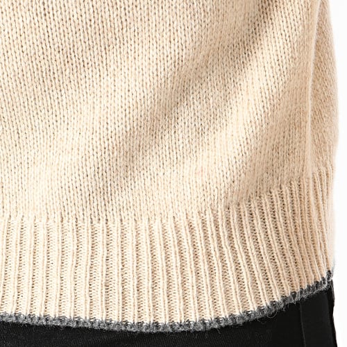 Pull Beige Chiné