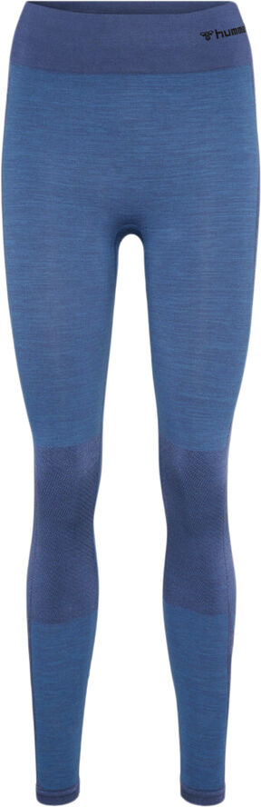 Hummel Clea Seamless Mid Waist leggings Blå