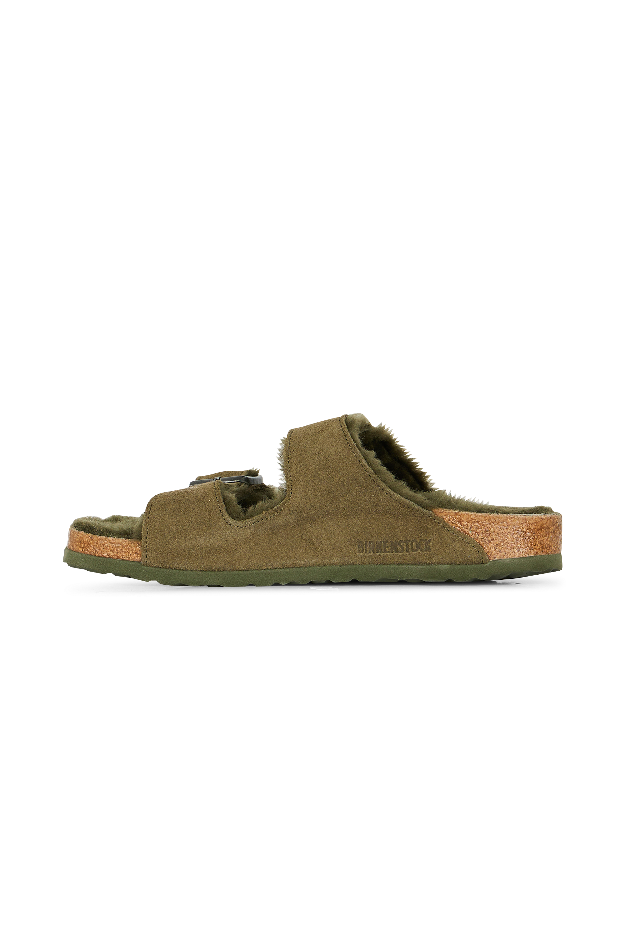 BIRKENSTOCK Sandales Arizona VL Shearling Thyme Kaki