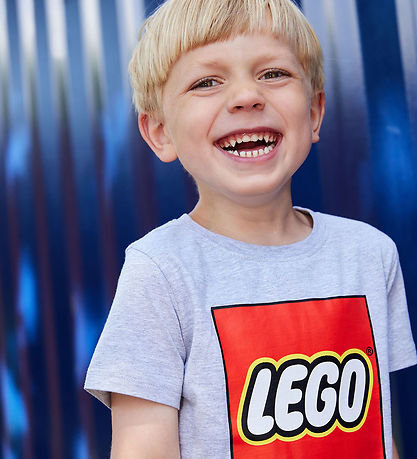 LEGO? Wear T-Shirt - Logo - Grey Melange